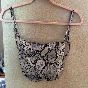 Backless princess Polly crop top